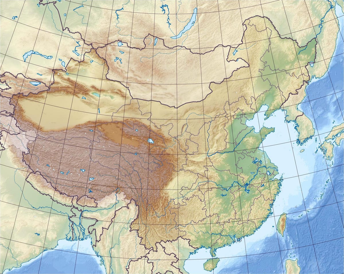 bantuan peta China