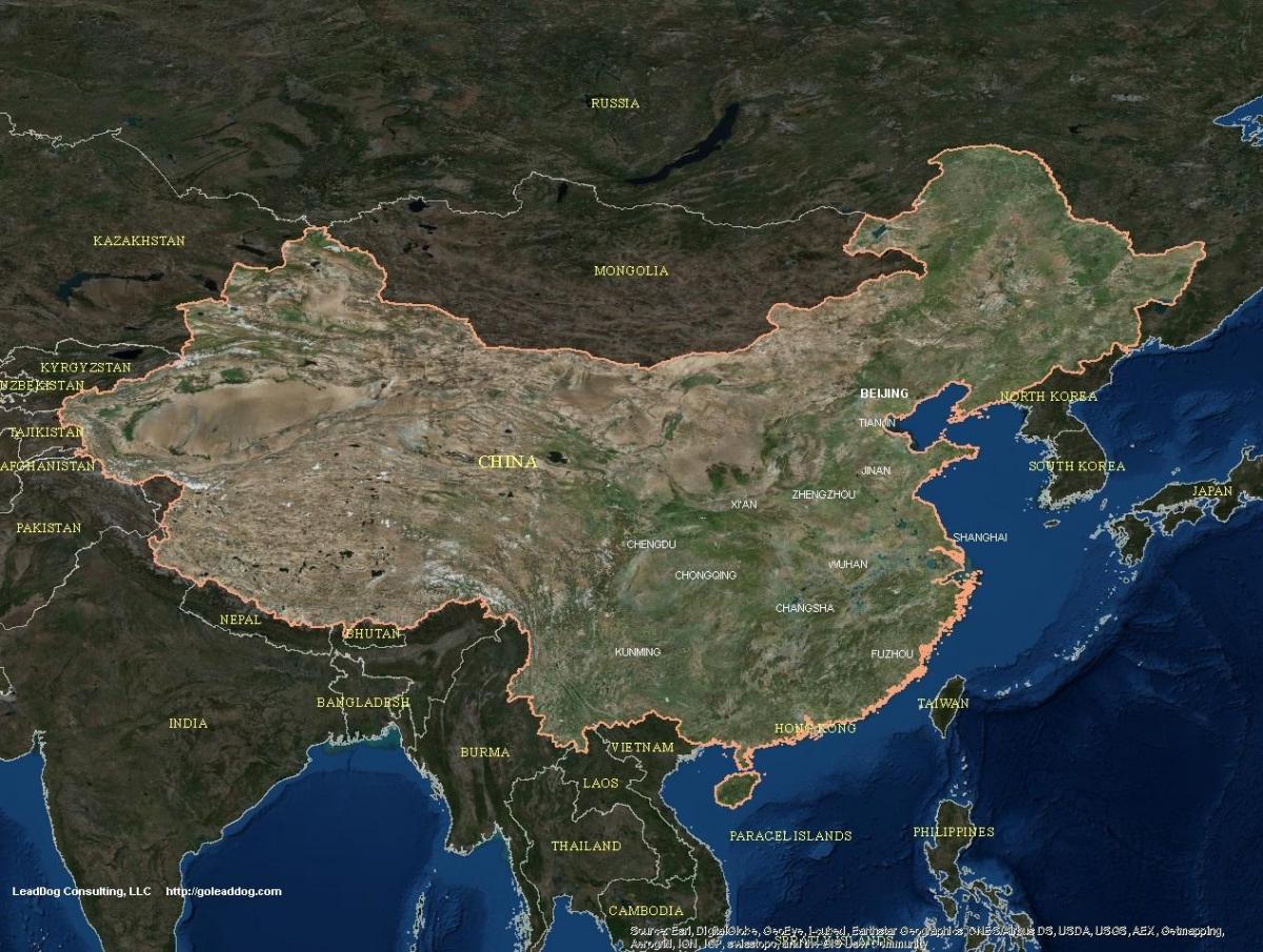 China peta satelit