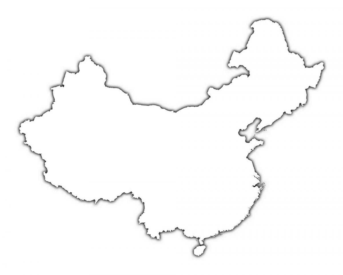 garis peta China