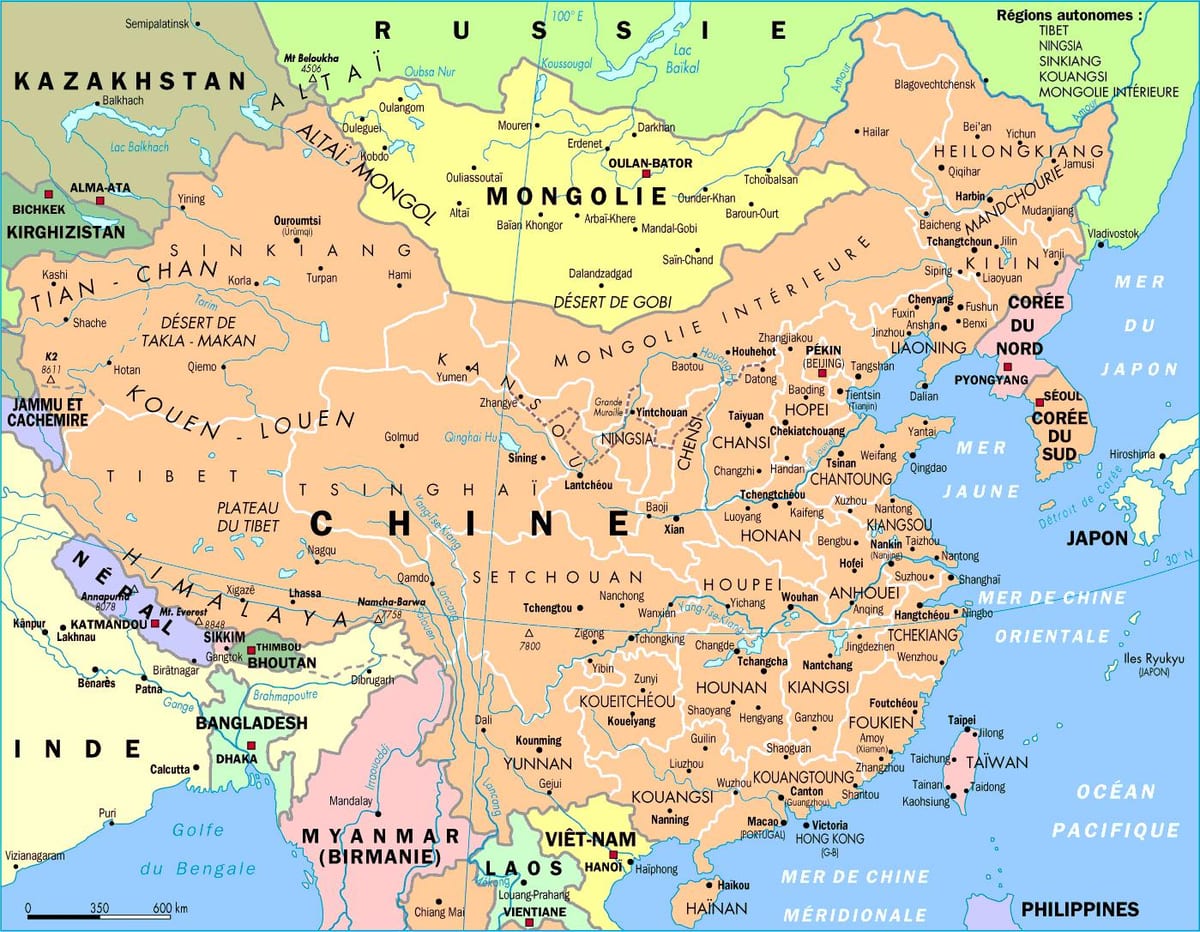 China pentadbiran peta