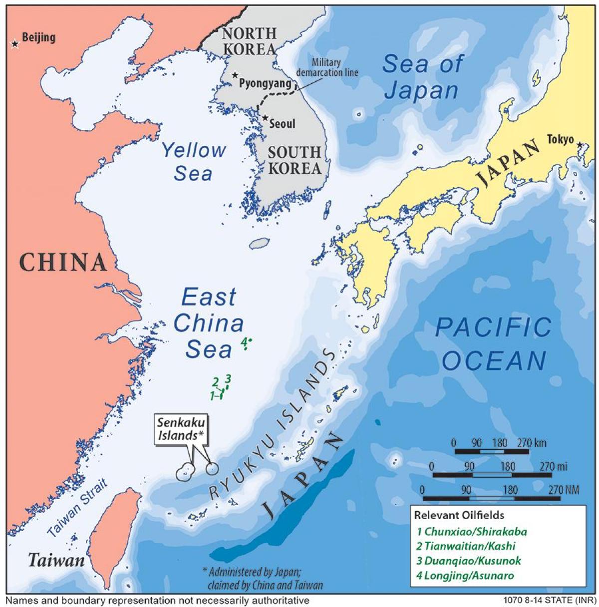 peta timur laut China