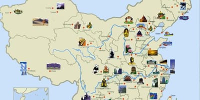 Pelancong peta China