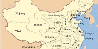 Peta aplikasi China