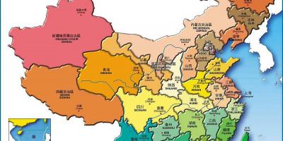 Peta wilayah China