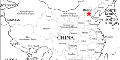 Wilayah China peta